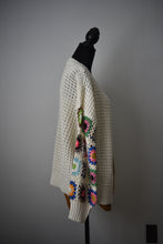 Load image into Gallery viewer, Miranda Grandma Square Knit Cardigan
