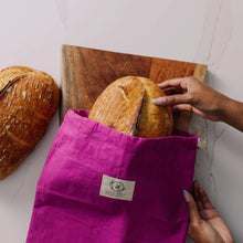 Load image into Gallery viewer, Bees Wrap Bread Bag
