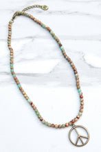 Load image into Gallery viewer, Peace Jasper Necklace
