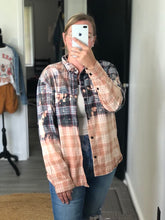Load image into Gallery viewer, H&amp;M Up Cycled Bleached Flannel
