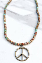 Load image into Gallery viewer, Peace Jasper Necklace
