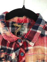 Load image into Gallery viewer, Kids Wonder Nation Up Cycled Bleached Flannel

