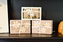 Load image into Gallery viewer, Bee You Socks and Block Gift Set
