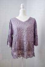 Load image into Gallery viewer, Purple Haze Lace Top
