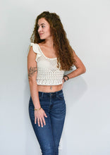 Load image into Gallery viewer, Sand Dollar Crochet Top
