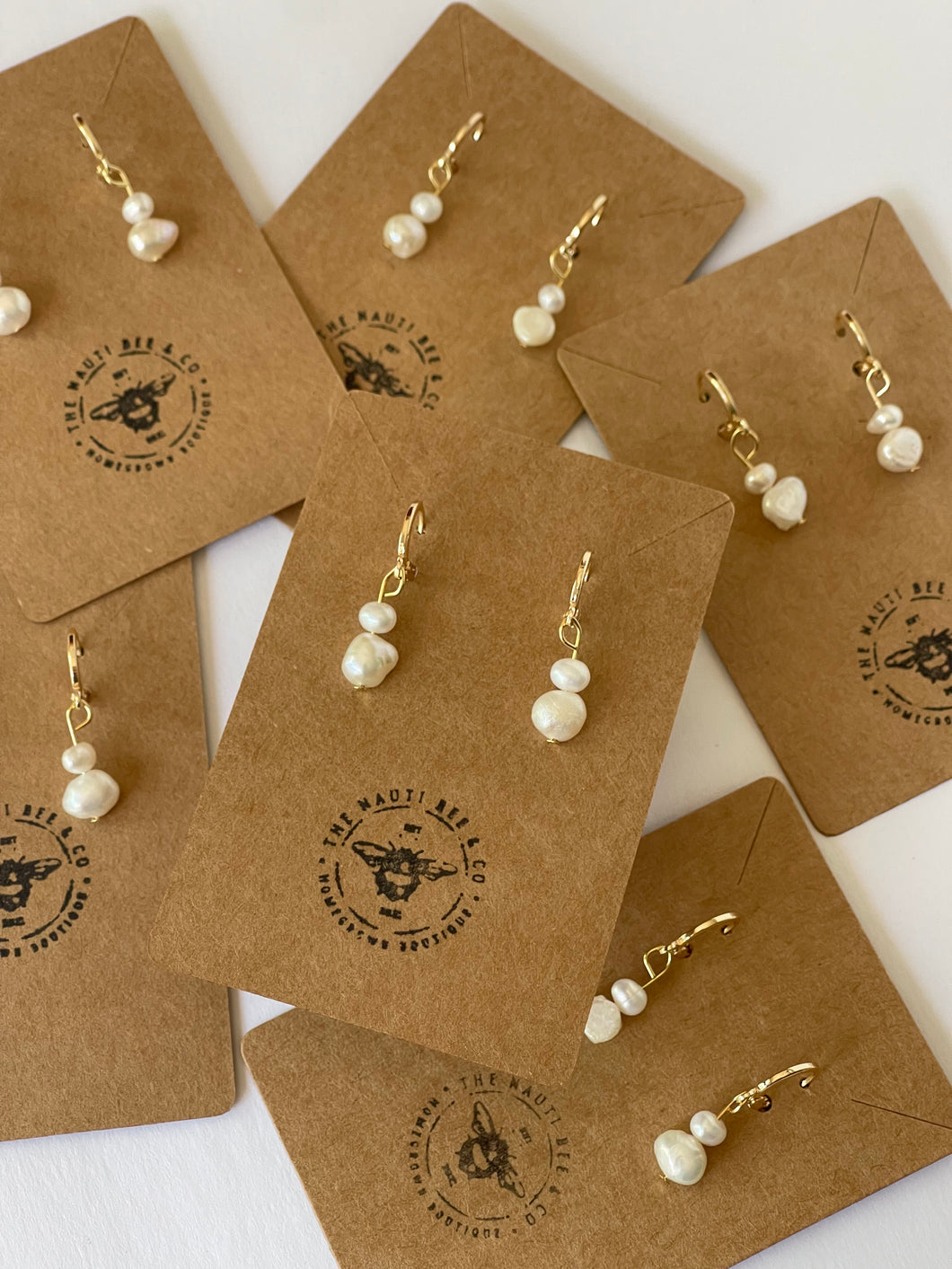 Seas the Day Pearl Earrings